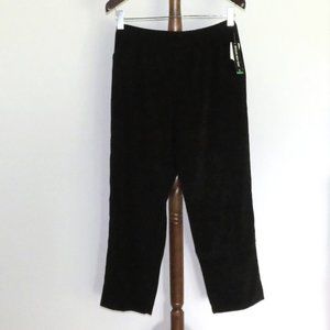 Briggs New York Easy Care black stretch pants